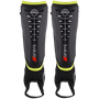 Grays | Grays Shield Shin Pads | Shield Shin Pads - Black/Yellow / 2XSmall | Total Hockey