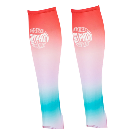 Inner Sock Without Stirrup - Pink Sunset