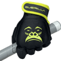 Guerilla | Guerilla Blackback Glove Right Hand | Blackback Glove Right Hand - Black/Yellow / 2XSmall | Total Hockey