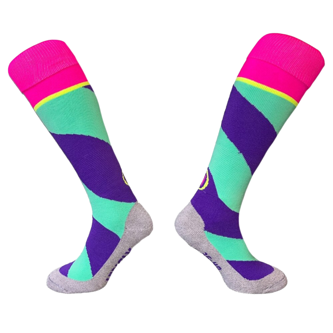 Swirl Purple Green