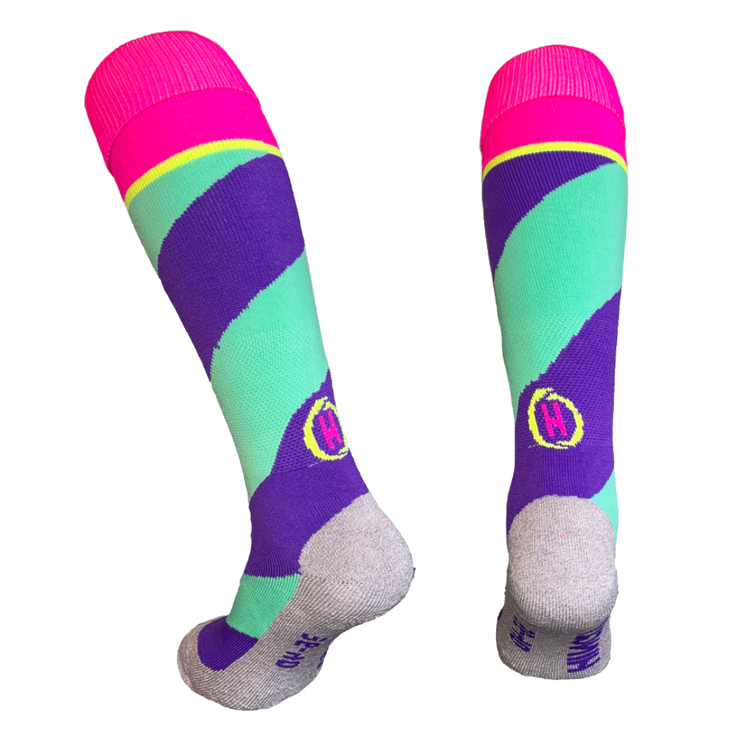 Swirl Purple Green