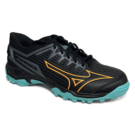 Total Hockey | Total Hockey Mizuno Lynx Hockey Shoe | Mizuno Lynx Hockey Shoe - Black | Total Hockey