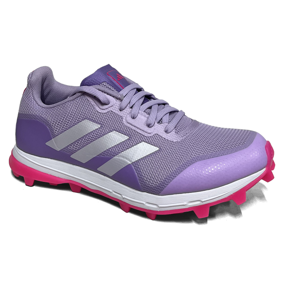 Total Hockey | Total Hockey Adidas Fabela Zone 2.1 Hockey Shoe | Adidas Fabela Zone 2.1 Hockey Shoe - Powder Plum | Total Hockey