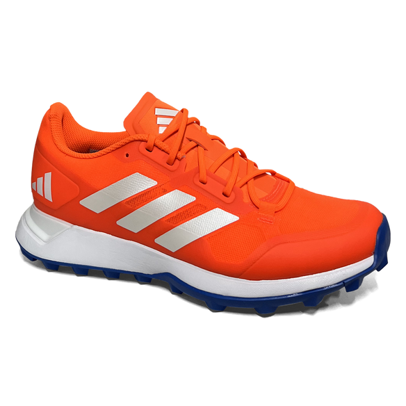 Total Hockey | Total Hockey Adidas Zone Dox 2.2s Hockey Shoe | Adidas Zone Dox 2.2s Hockey Shoe - Solar Ornage | Total Hockey