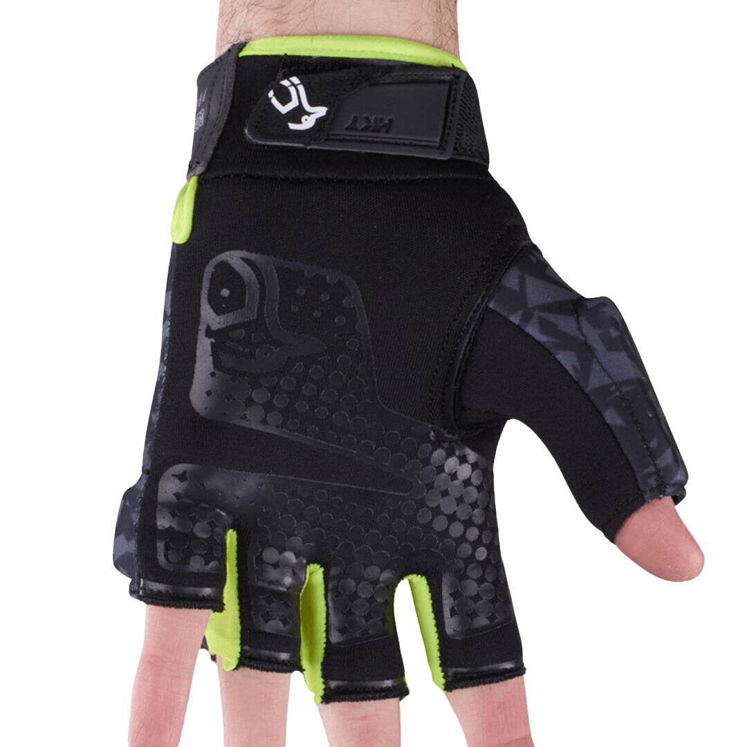 Kookaburra Hockey | Kookaburra Hockey Pro Spirit Left Hand | Pro Spirit Left Hand - Grey/Yellow / XSmall | Total Hockey
