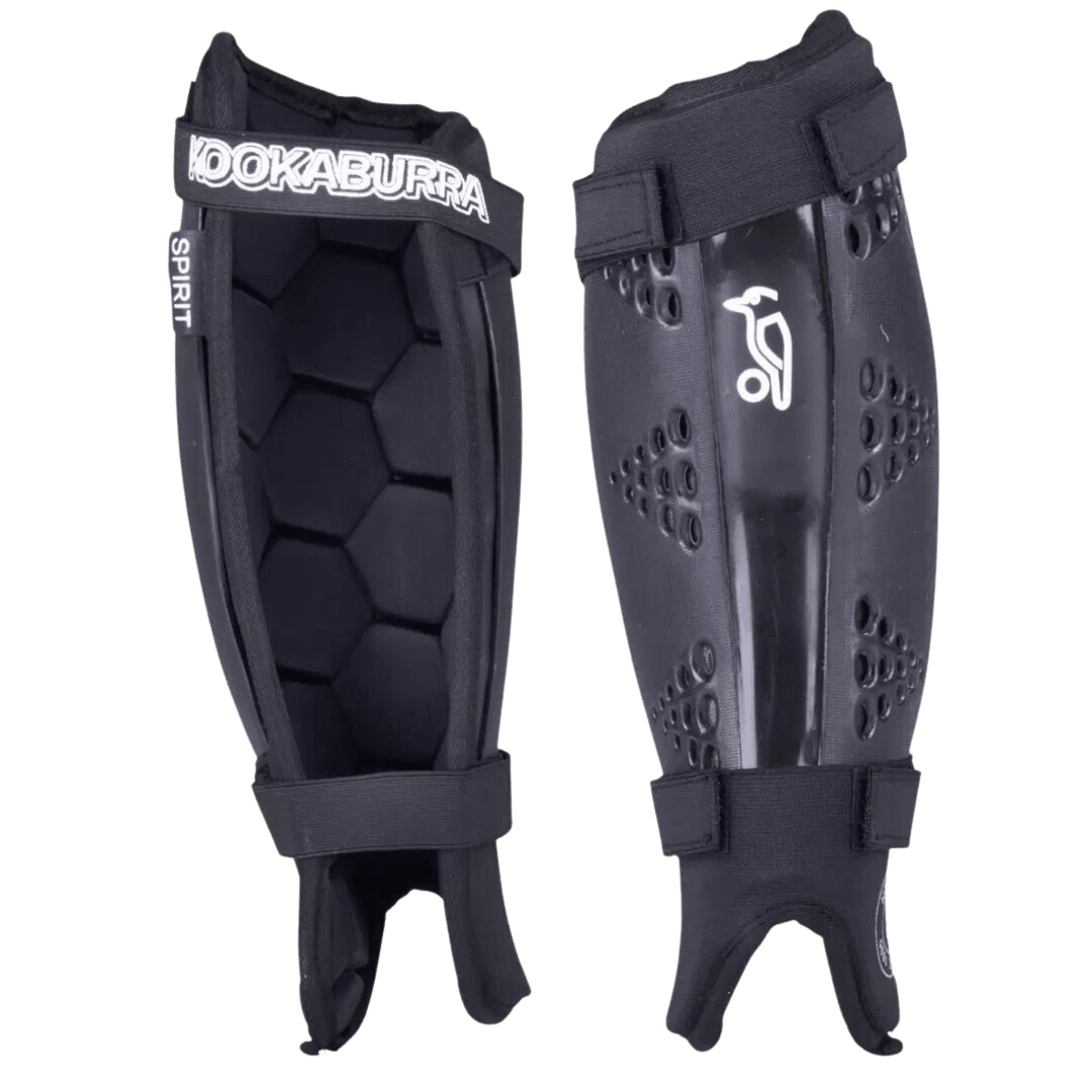 Kookaburra Hockey | Kookaburra Hockey Spirit Shin Pad | Spirit Shin Pad - Black / Small | Total Hockey