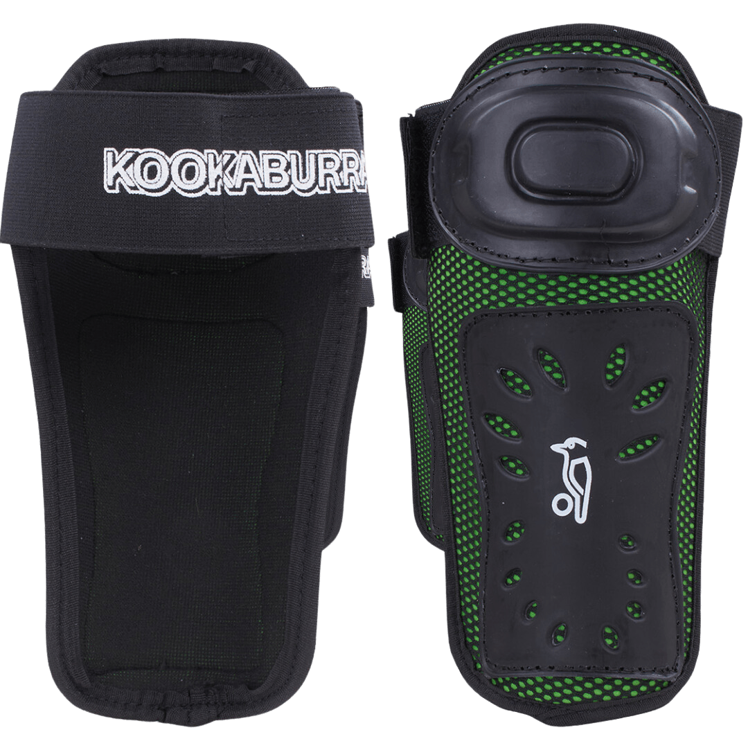 Kookaburra Hockey | Kookaburra Hockey Knee Guards | Knee Guards - Black & Lime / One Size | Total Hockey