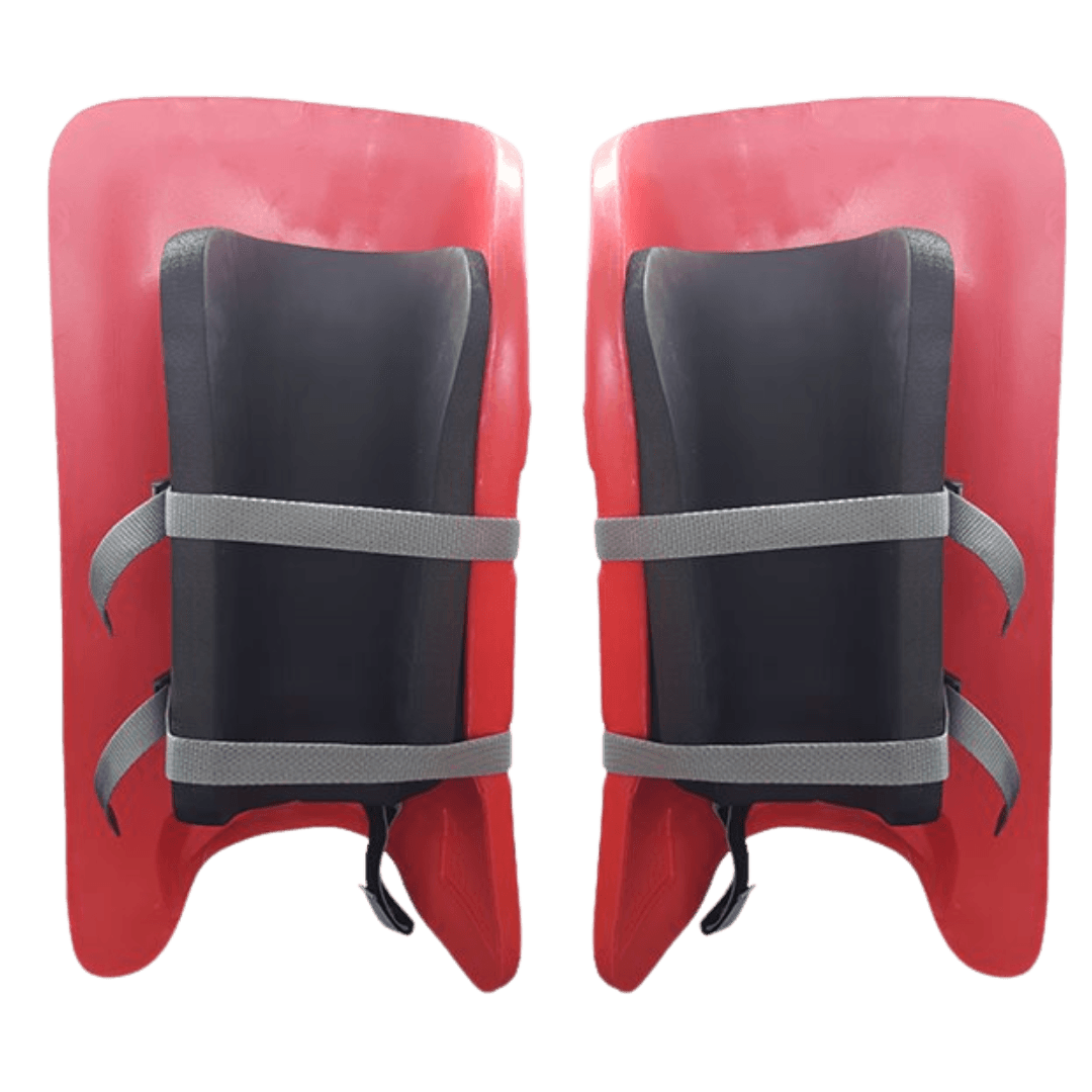 Mercian Hockey | Mercian Hockey Elite Legguards | Elite Legguards - Red / Medium | Total Hockey
