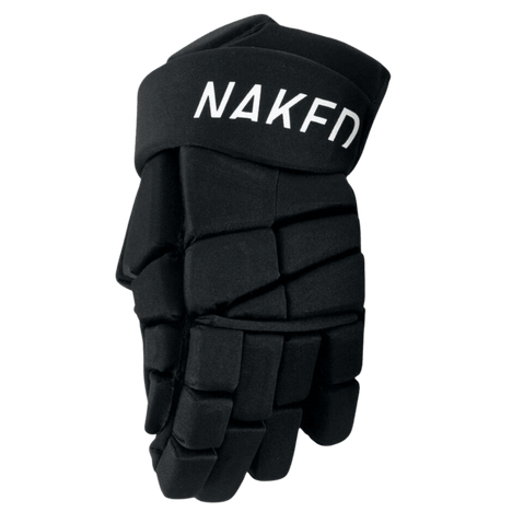 Naked Hockey | Naked Hockey Elite Penalty Corner Gloves | Elite Penalty Corner Gloves - Black / Senior | Total Hockey