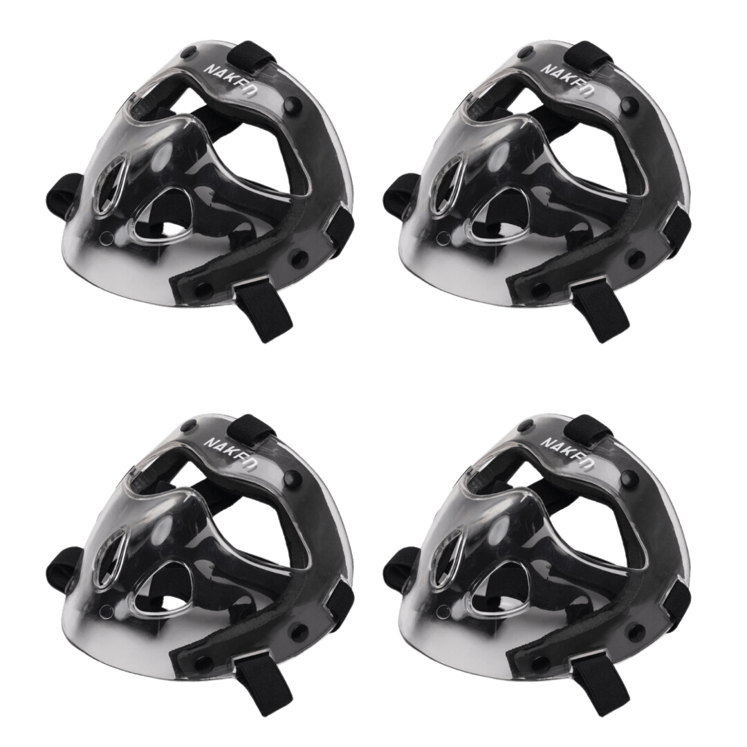 Naked Hockey | Naked Hockey Naked Junior Face Mask - Pack Of 4 | Naked Junior Face Mask - Pack Of 4 - Default Title | Total Hockey