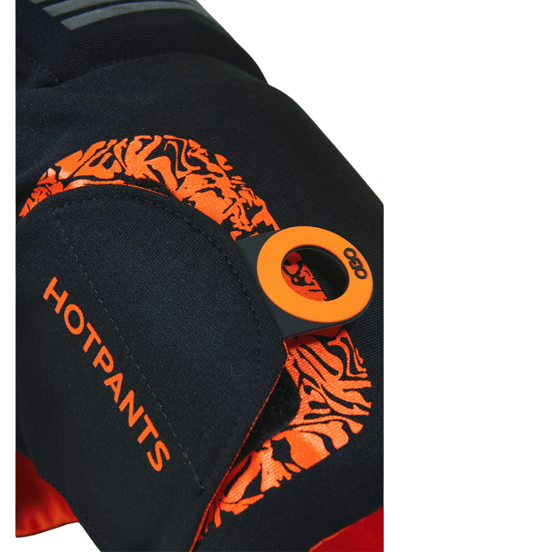 OBO | OBO CLOUD Hot pants | CLOUD Hot pants - Black/Orange / Small | Total Hockey