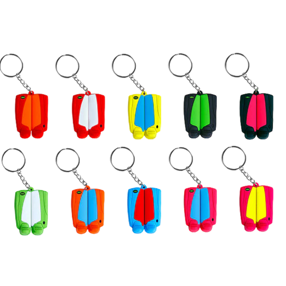OBO | OBO OBO Key Rings | OBO Key Rings - Black Wing / Green | Total Hockey