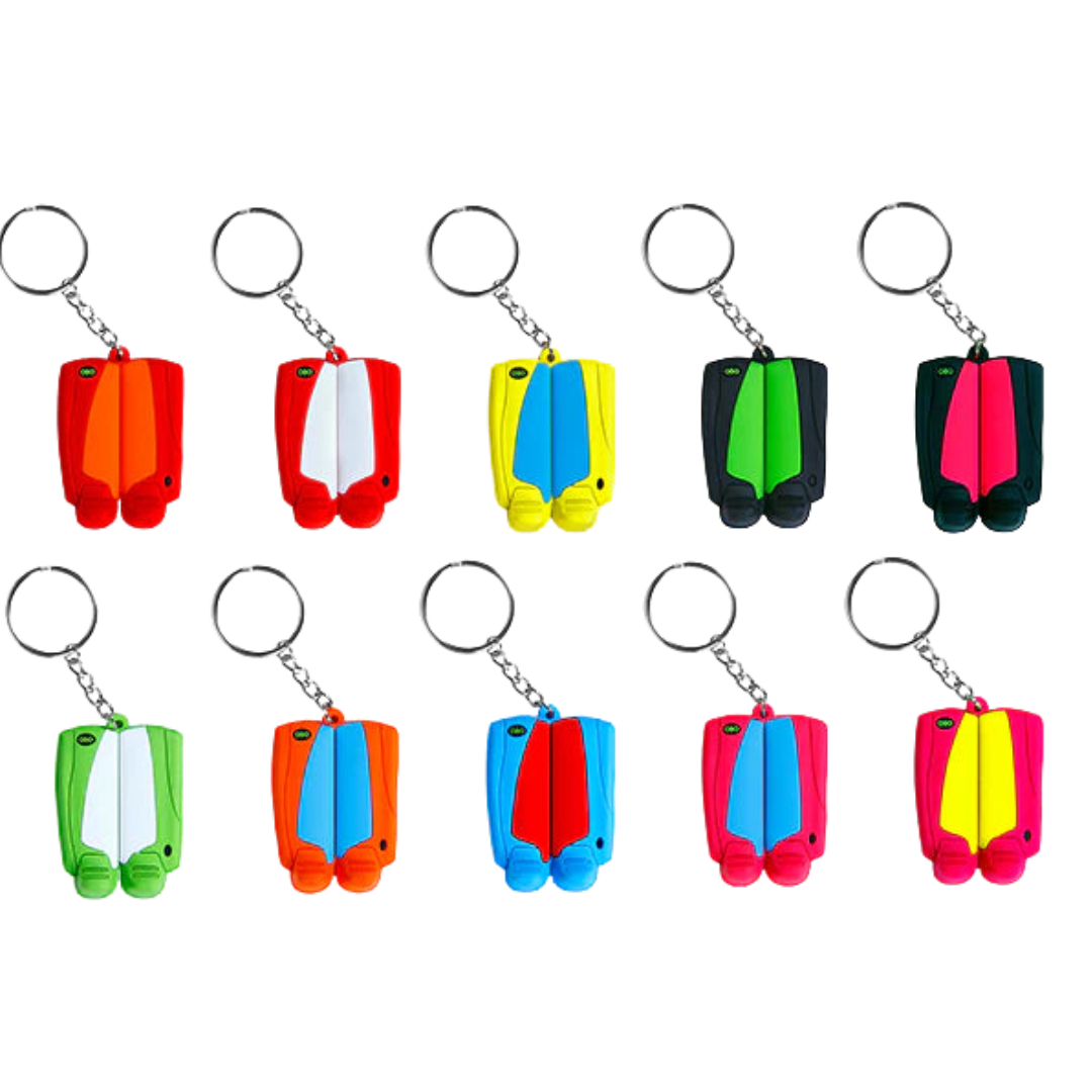 OBO | OBO OBO Key Rings | OBO Key Rings - Black Wing / Green | Total Hockey