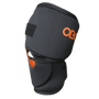 OBO | OBO Knee Protectors | Knee Protectors - Black/Orange / One Size | Total Hockey