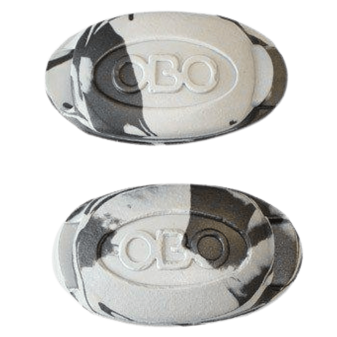 OBO | OBO Leg guard Comfort Pads | Leg guard Comfort Pads - Grey / Set of 2 | Total Hockey