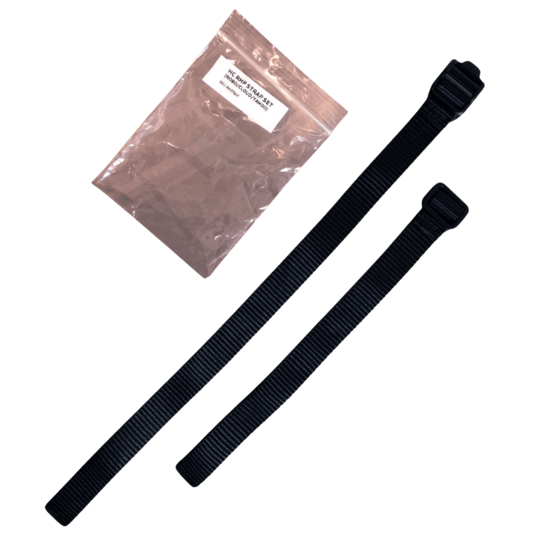 OBO | OBO RIBO/Cloud/Yahoo Right-hand Protector Strap SET | RIBO/Cloud/Yahoo Right-hand Protector Strap SET - Black | Total Hockey