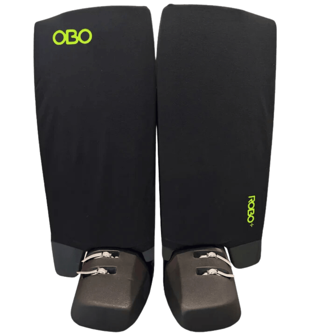 OBO | OBO Slippers PLUS - Leg guard Cover Black | Slippers PLUS - Leg guard Cover Black - Black / Medium | Total Hockey