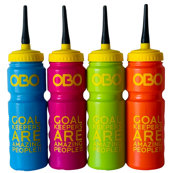 OBO | OBO Goalie Water Bottles | Goalie Water Bottles - Peron/Yellow | Total Hockey