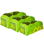 OBO | OBO Carry Bag Green/Lime | Carry Bag Green/Lime - Green/Lime / Small | Total Hockey