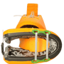 OBO | OBO Hi REBOUND Orange Kickers | Hi REBOUND Orange Kickers - Medium | Total Hockey