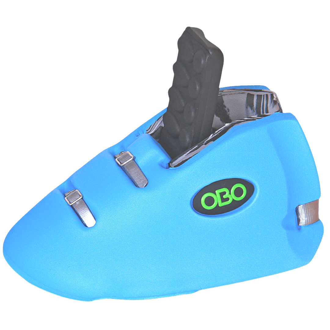 OBO | OBO Hi REBOUND Peron Blue Kickers | Hi REBOUND Peron Blue Kickers - Peron / Medium | Total Hockey