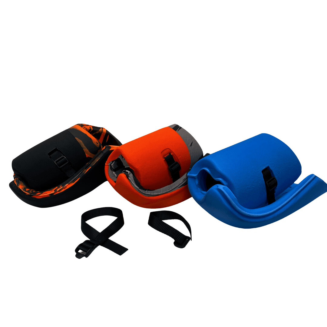 OBO | OBO RIBO/Cloud/Yahoo Right-hand Protector Strap SET | RIBO/Cloud/Yahoo Right-hand Protector Strap SET - Black | Total Hockey