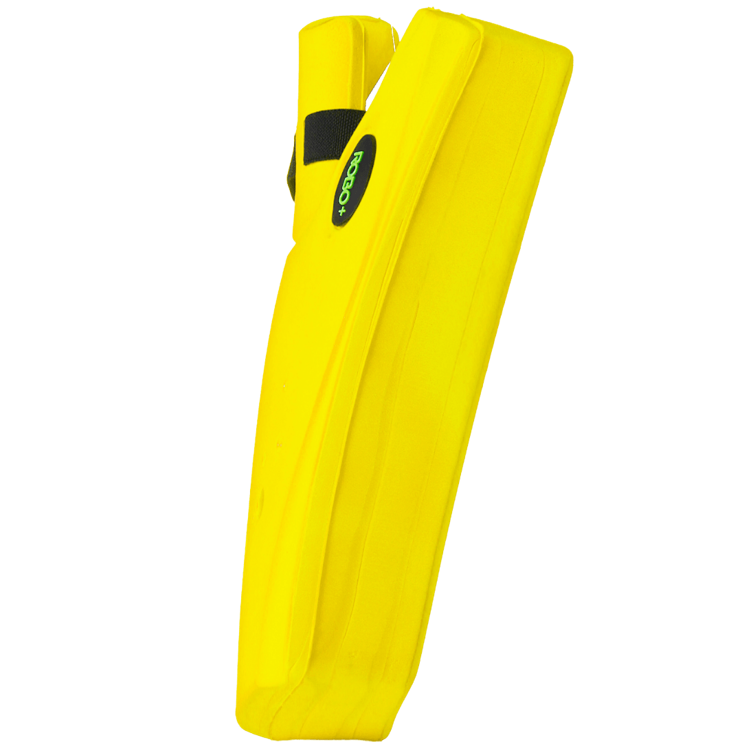 OBO | OBO ROBOT PLUS Hand Protector Left Yellow | ROBOT PLUS Hand Protector Left Yellow - Yellow / Medium | Total Hockey