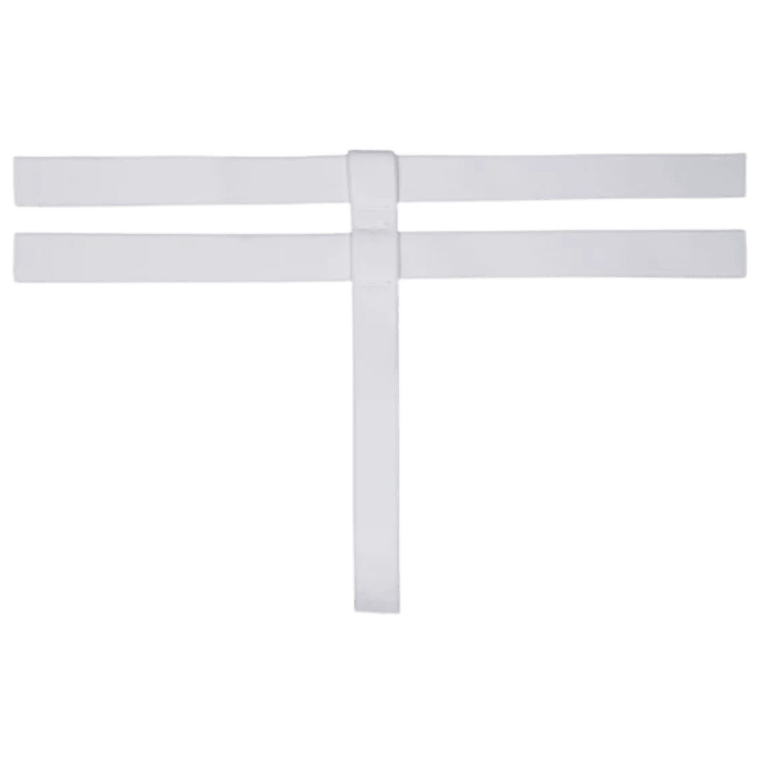 OBO | OBO Replacement Elasticated Strapping | Replacement Elasticated Strapping - White | Total Hockey