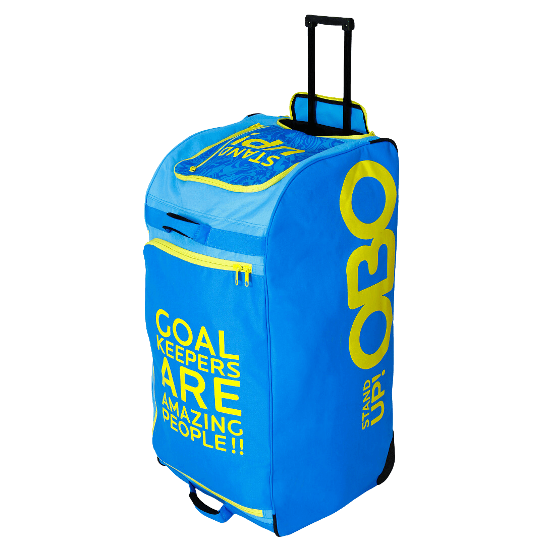Stand-Up Wheelie Bag Blue/Sky Blue