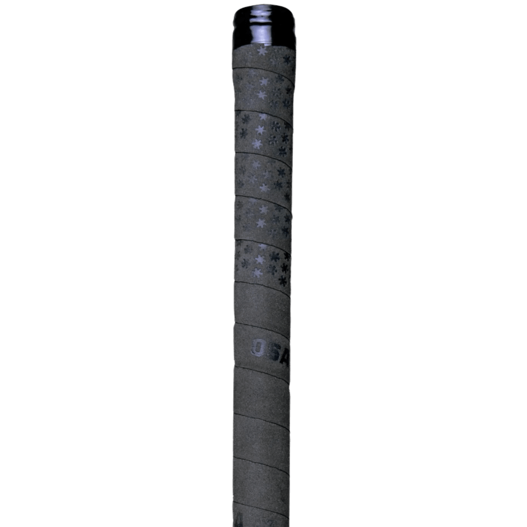 OSAKA Hockey | OSAKA Hockey Soft Touch 2.0 Buffed Grip | Soft Touch 2.0 Buffed Grip - Black Buffed | Total Hockey