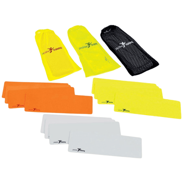 Precision Training | Precision Training 15 Rectangular Markers | 15 Rectangular Markers - Orange | Total Hockey