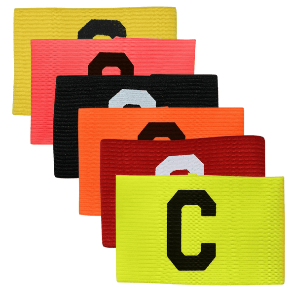 Precision Training | Precision Training Captain "C" Armbands Junior | Captain "C" Armbands Junior - Red | Total Hockey