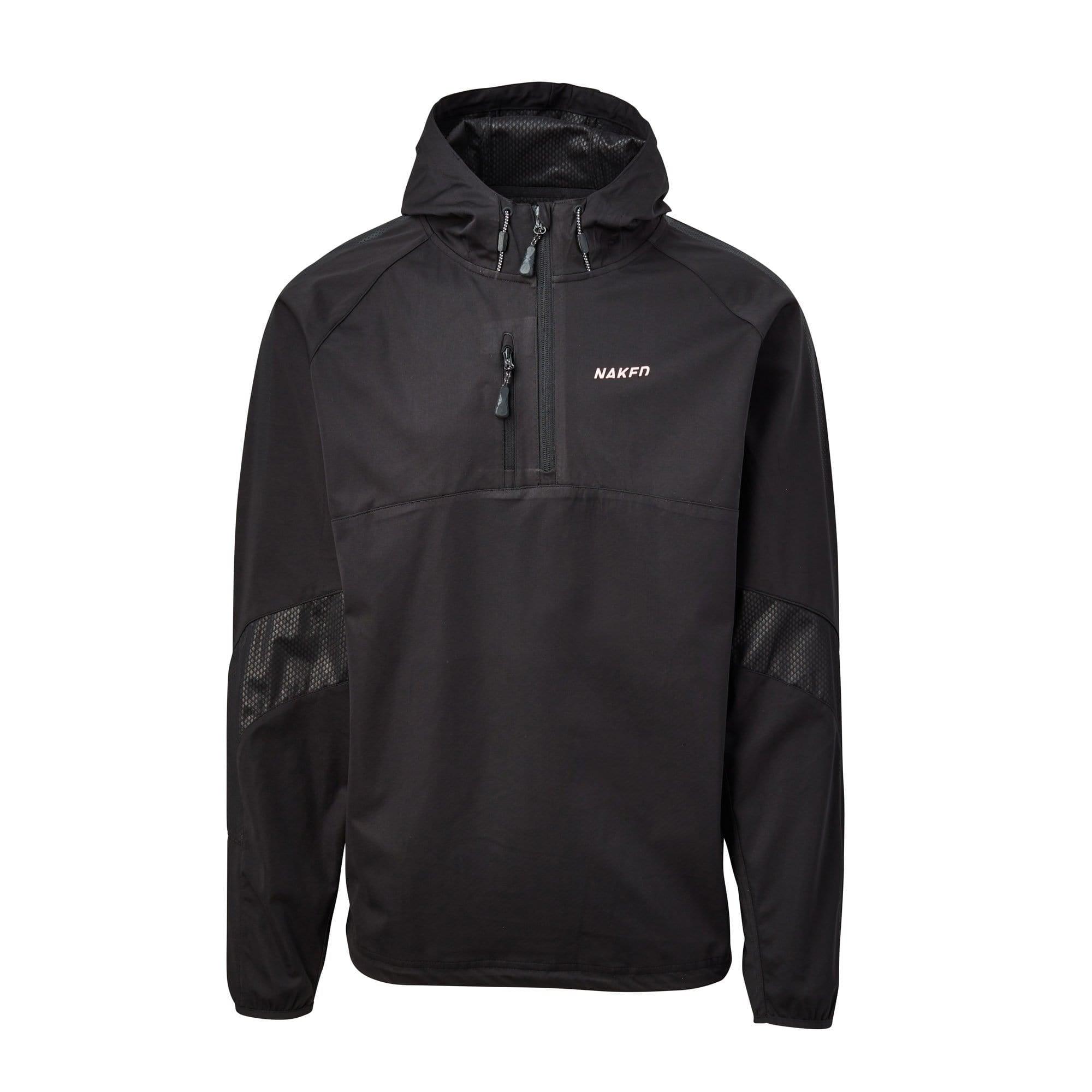 Naked Hockey | Naked Hockey Pro Training Jacket - Black | Pro Training Jacket - Black - Black / Small | Total Hockey