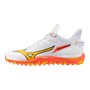 Mizuno | Mizuno Wave Leopardus White/Fiery Coral (2025) | Wave Leopardus White/Fiery Coral (2025) - EUR 36.5 | UK 4 | Total Hockey