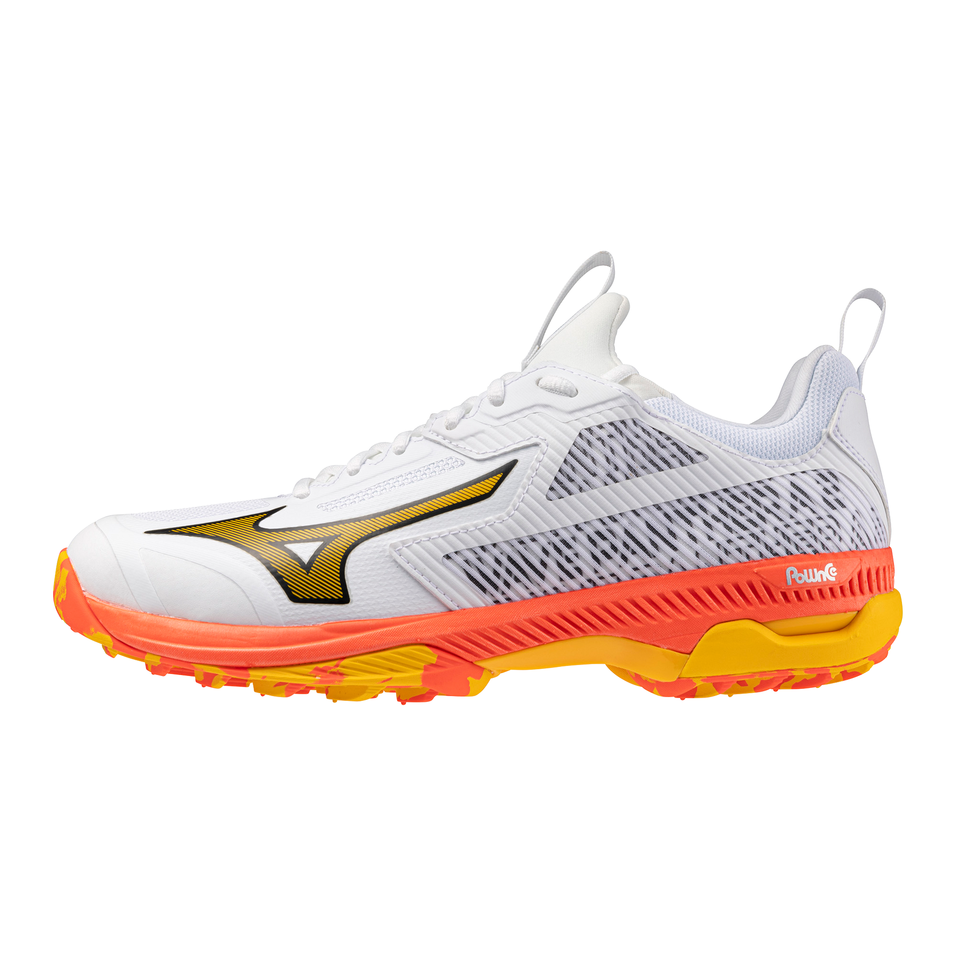 Mizuno | Mizuno Wave Panthera 2 White/Fiery Coral (2025) | Wave Panthera 2 White/Fiery Coral (2025) - EUR 36.5 | UK 4 | Total Hockey