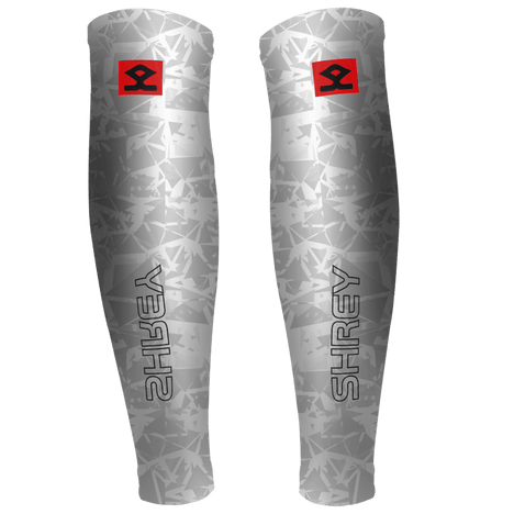 Shrey Hockey | Shrey Hockey Shinliners Without Stirrup - White | Shinliners Without Stirrup - White - White / Senior | Total Hockey
