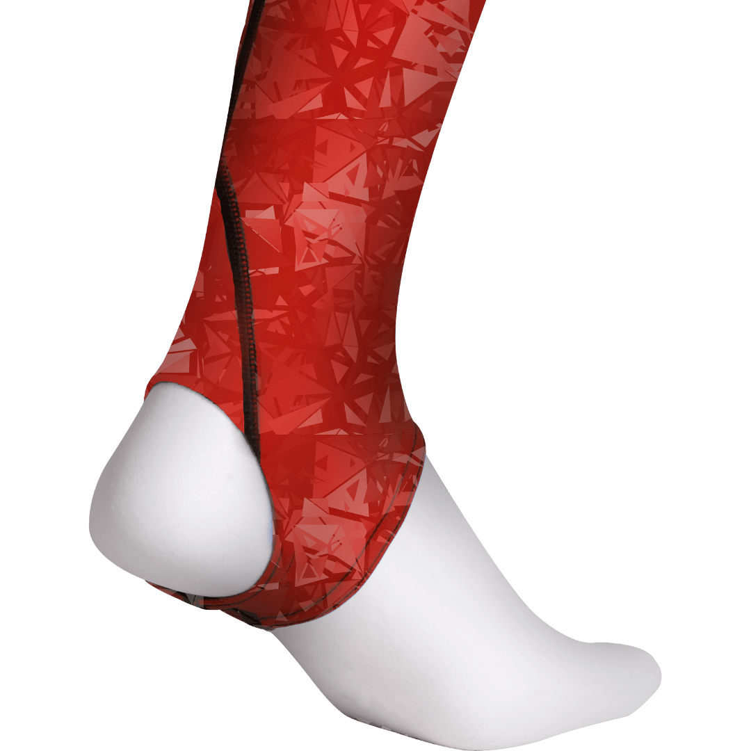 Shrey Hockey | Shrey Hockey Shin liners With Stirrup - Red | Shin liners With Stirrup - Red - Red / Senior | Total Hockey
