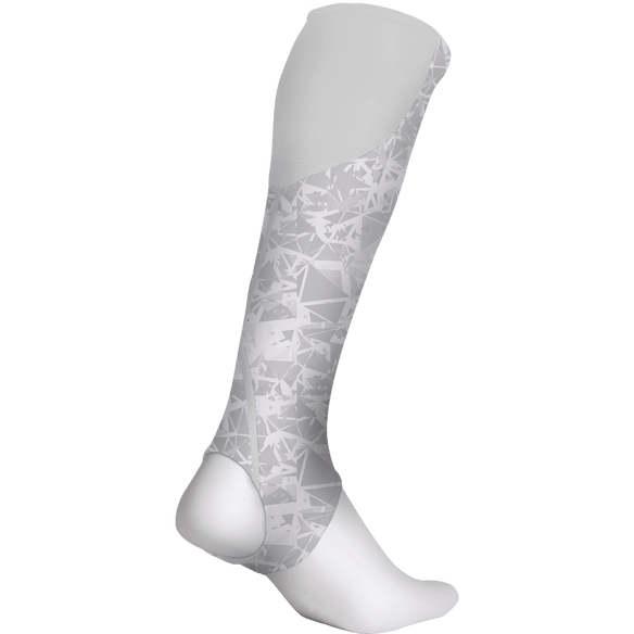 Shrey Hockey | Shrey Hockey Shinliners With Stirrup - White | Shinliners With Stirrup - White - White / Senior | Total Hockey