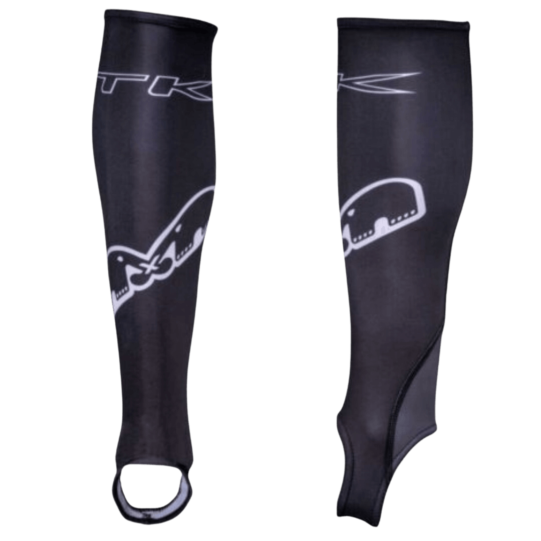 TK Hockey | TK Hockey Shin liner With Stirrup - Black | Shin liner With Stirrup - Black - Junior | Total Hockey