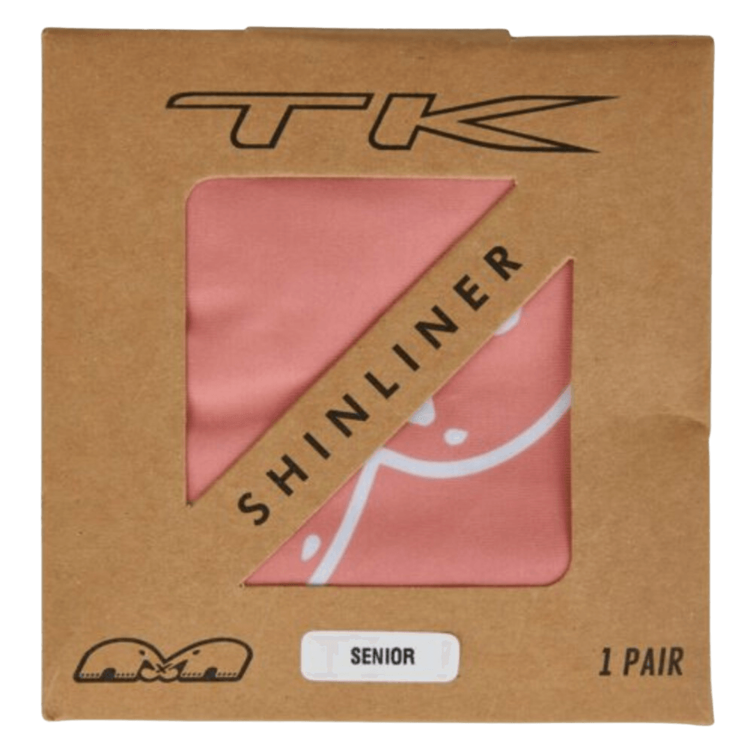 TK Hockey | TK Hockey Shin liner With Stirrup - Peach | Shin liner With Stirrup - Peach - Junior | Total Hockey
