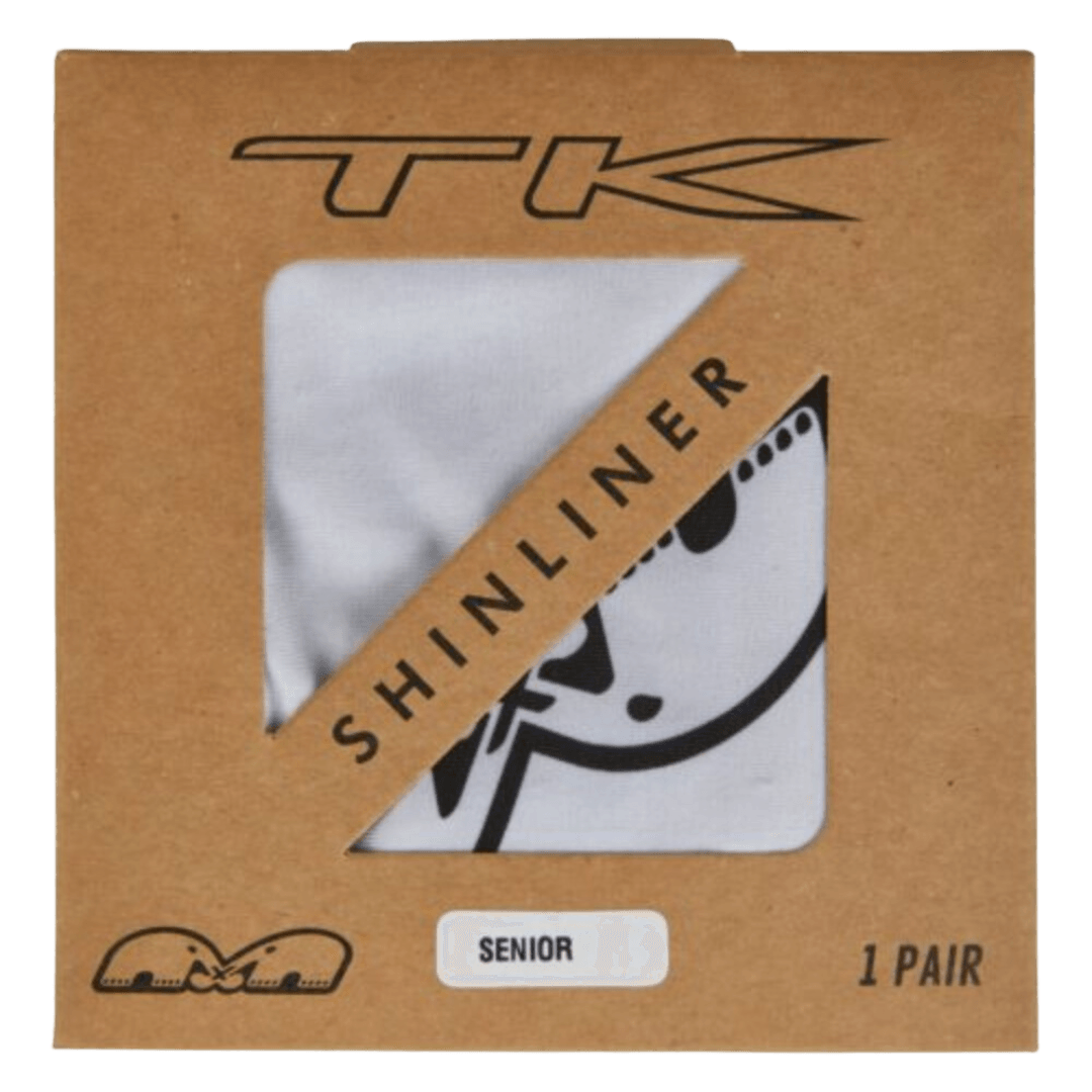 TK Hockey | TK Hockey Shin liner With Stirrup - White | Shin liner With Stirrup - White - Junior | Total Hockey