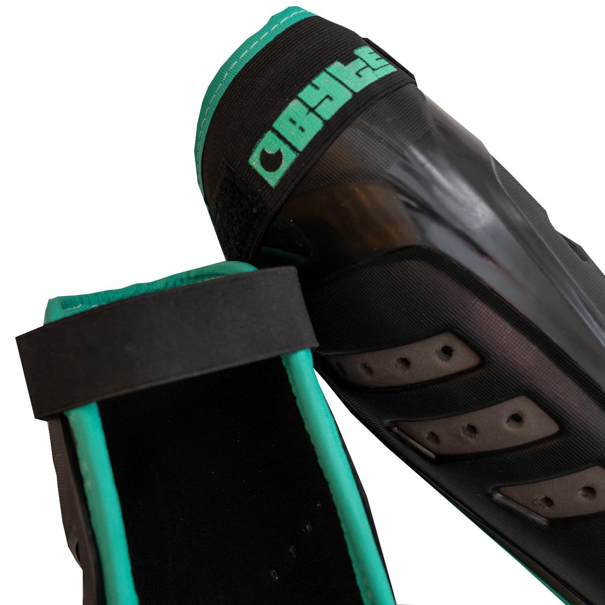 Byte | Byte XR Shingaurds | XR Shingaurds - Black/Yellow / Small | Total Hockey