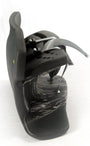 OBO | OBO HI REBOUND Legguards Black Wing/Yellow | HI REBOUND Legguards Black Wing/Yellow - Black Wing/Yellow / Medium | Total Hockey