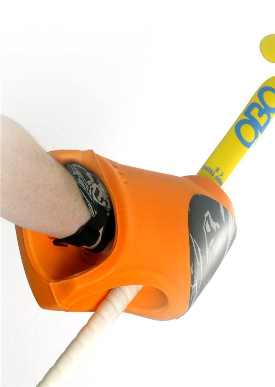 OBO | OBO HI REBOUND Hand Protector Right Orange | HI REBOUND Hand Protector Right Orange - Orange | Total Hockey