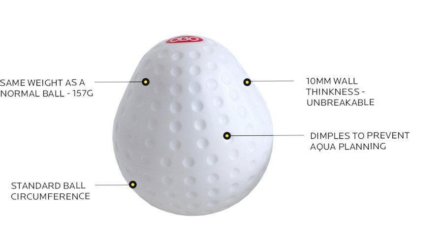 OBO | OBO Training Bobble Balls | Training Bobble Balls - White | Total Hockey