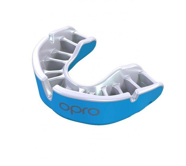 OPRO | OPRO Gold Gum Shield Gen 4 - Youth | Gold Gum Shield Gen 4 - Youth - Sky | Total Hockey