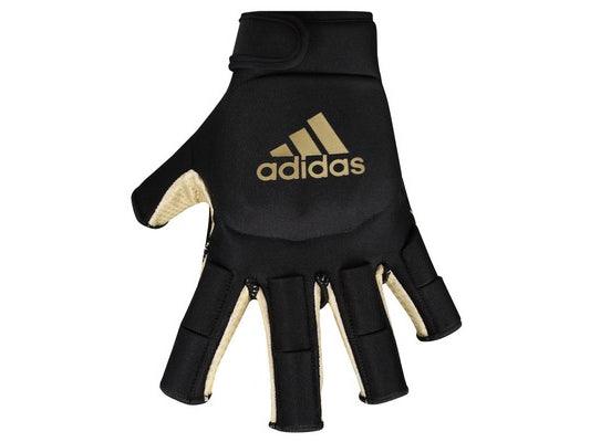 Adidas Hockey | Adidas Hockey HEY OD Glove Left Hand | HEY OD Glove Left Hand - Black/Gold / 2XSmall | Total Hockey