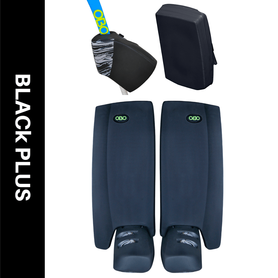 OBO | OBO ROBOT PLUS Enhanced Set Black | ROBOT PLUS Enhanced Set Black - Default Title | Total Hockey