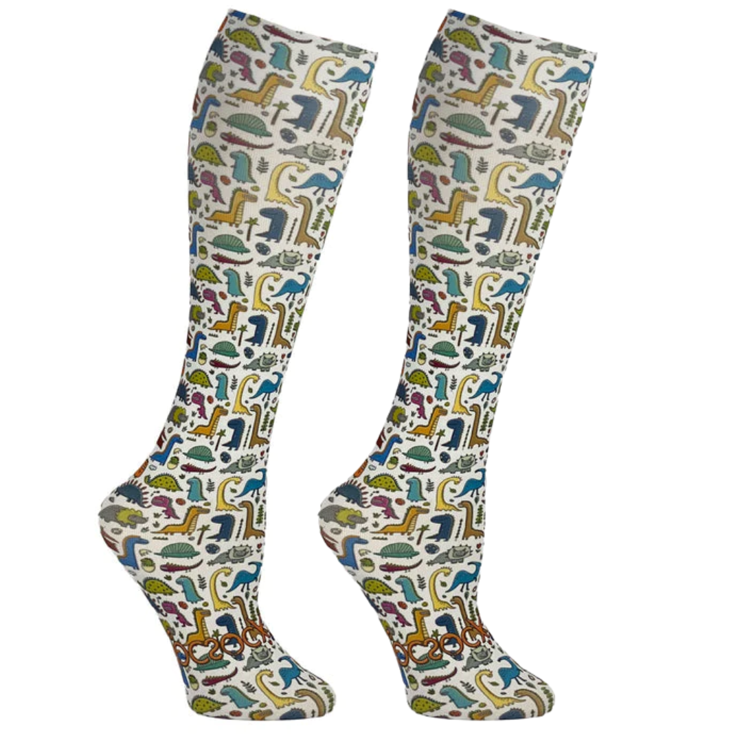 Dinosaurs Performance Liner Sport Socks