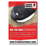 Trainer Armour | Trainer Armour Big Toe Hole Preventer Patches | Big Toe Hole Preventer Patches - One Pack / Black | Total Hockey